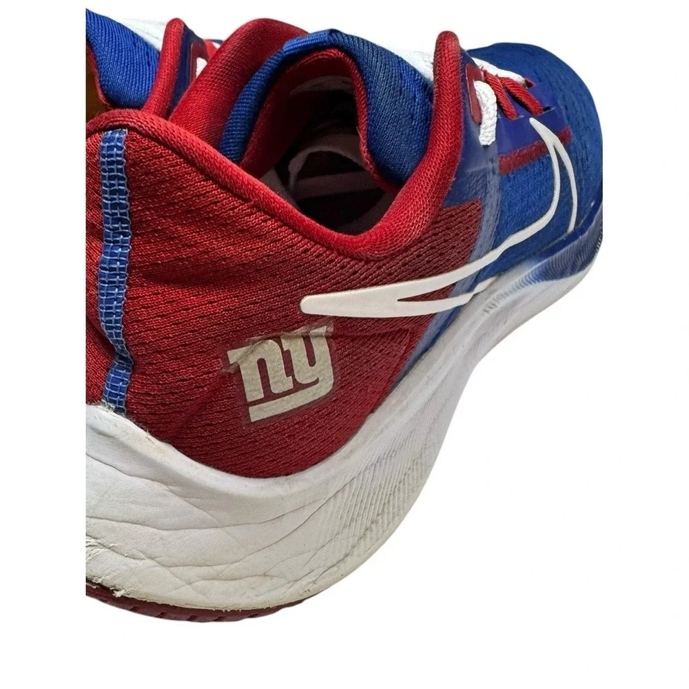 Nike Air Zoom Pegasus 38 New York Giants Mens Size 9 Blue Red White